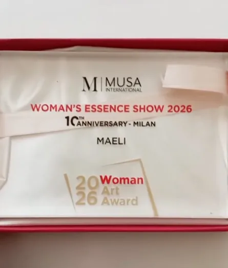 Plaque du Woman's Essence Show 2026 au nom de Maeli